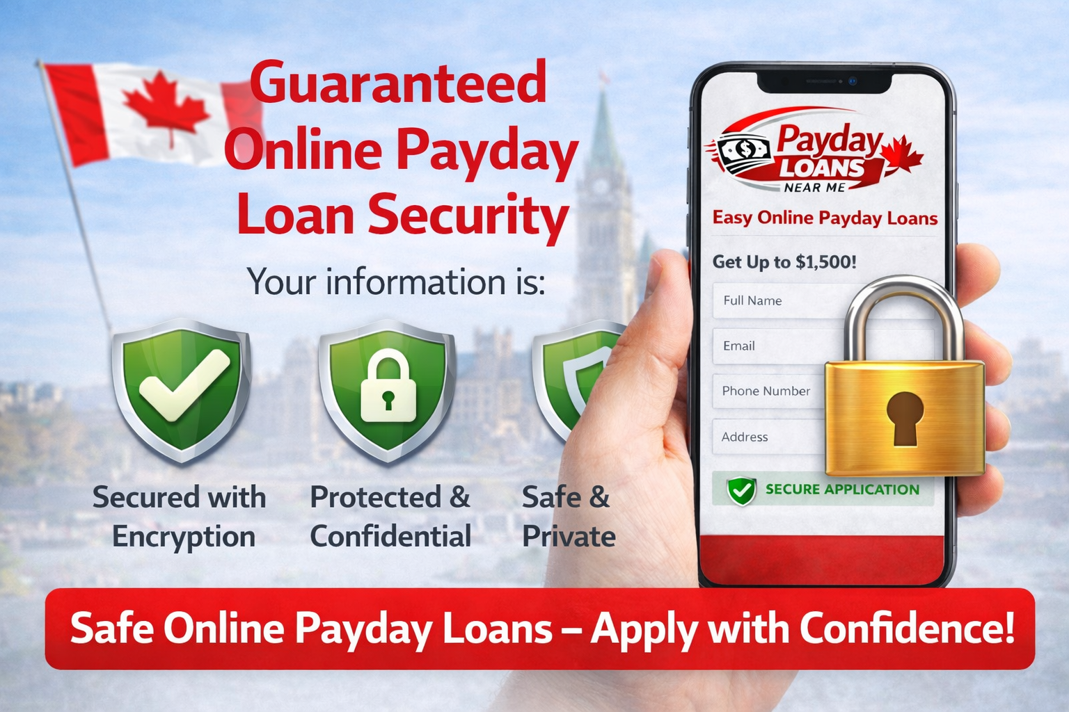 Secure online payday loan application tips for Canadian borrowers